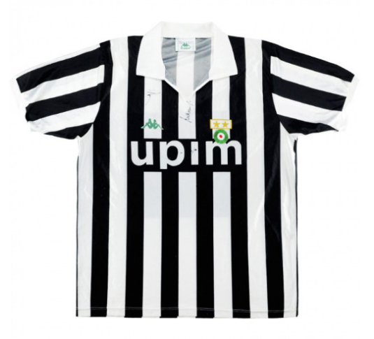 1991 Juventus Retro Home Kit Soccer Jersey